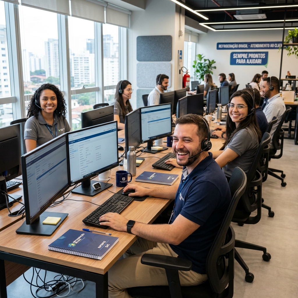 Equipe de Atendimento Idealfrio